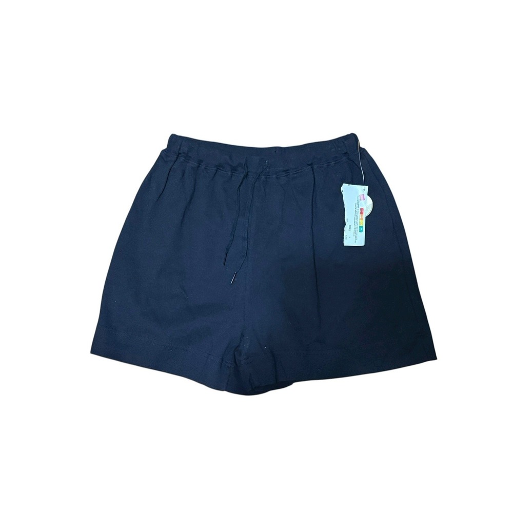 Vintage 80-90s Hanes Her Way Shorts Women's  S USA Made in USA‎ black New